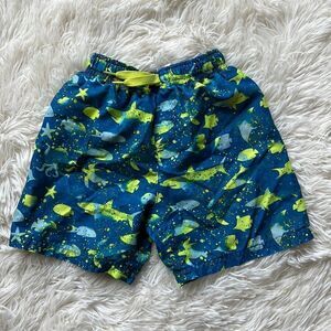 Kidgets Shark Swim Trunks Swim Suit Shorts Toddler Size 3T